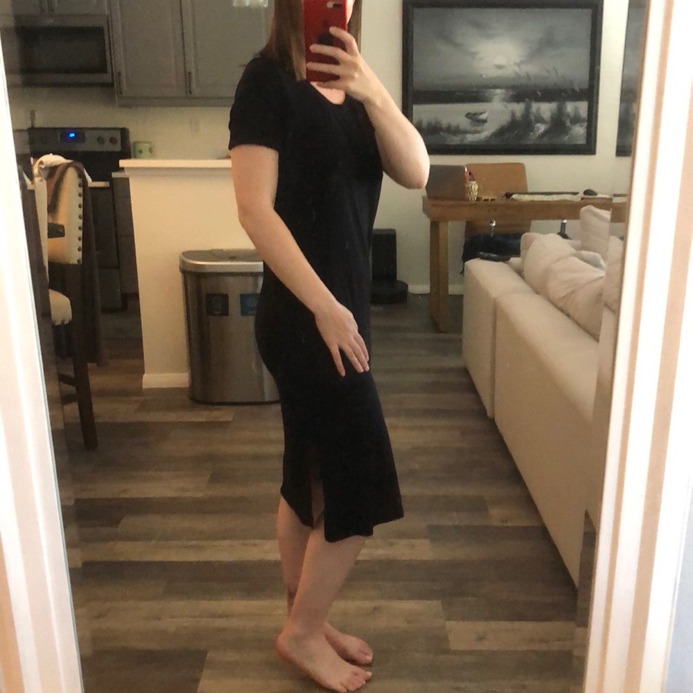 Black Midi Dress